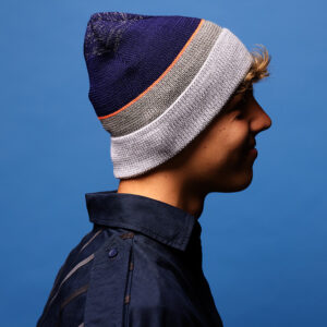 Winter Beanie "Mountain snow"