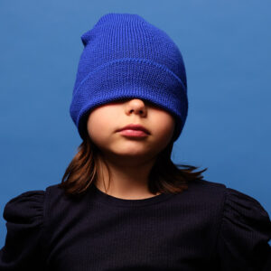 Winter beanie "Blue"