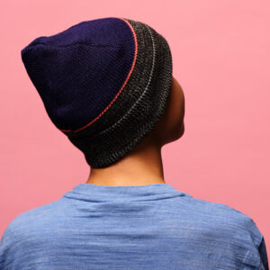Winter beanie "Dark sky"